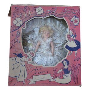 Disney Cinderella Doll 7.5" Original Window Box Duchess Doll Corp 1950s